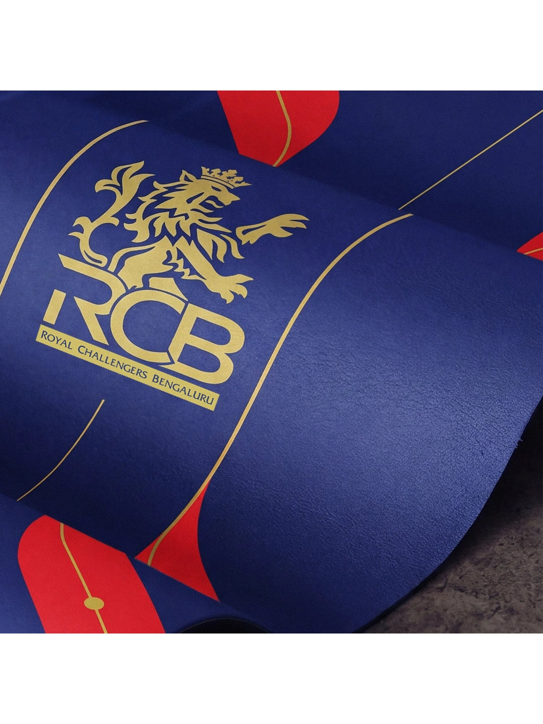 Boldfit Rcb Official Butterfly Yoga Mat
