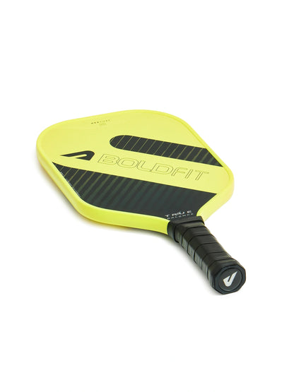 Boldfit Truebalance Pickle Ball Paddle - Yellow/Black