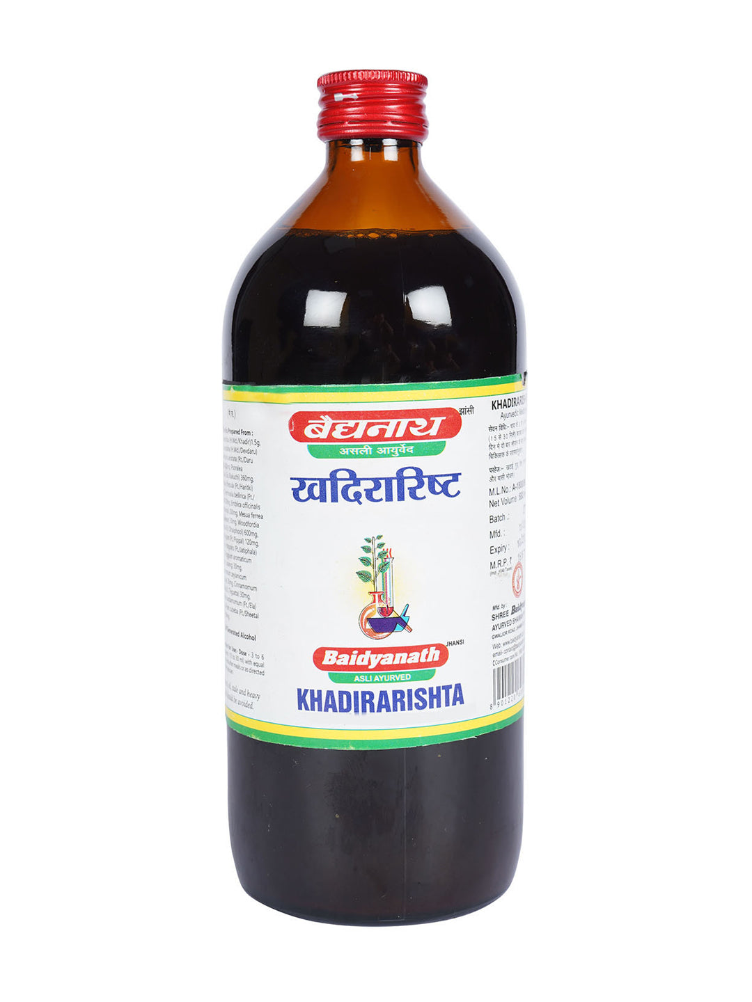 Baidyanath Jhansi Khadirarishta Kadha (680 ml)