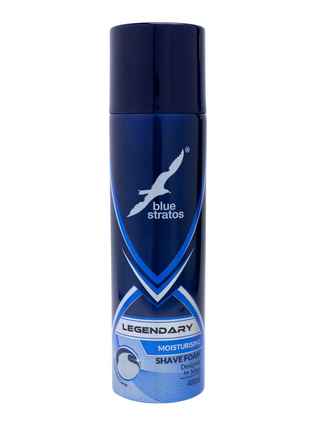 Blue Stratos Legendary Shave Foam  (400ml)