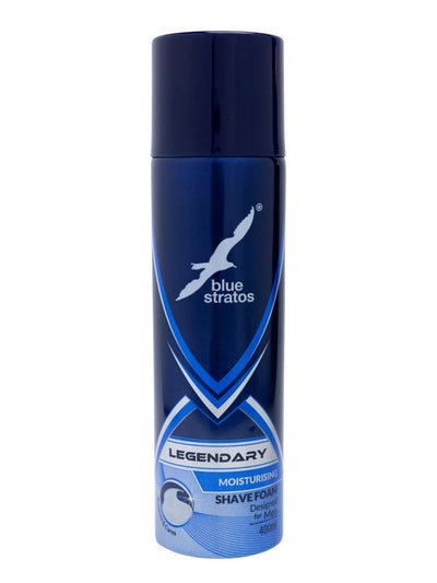 Blue Stratos Legendary Shave Foam  (400ml)