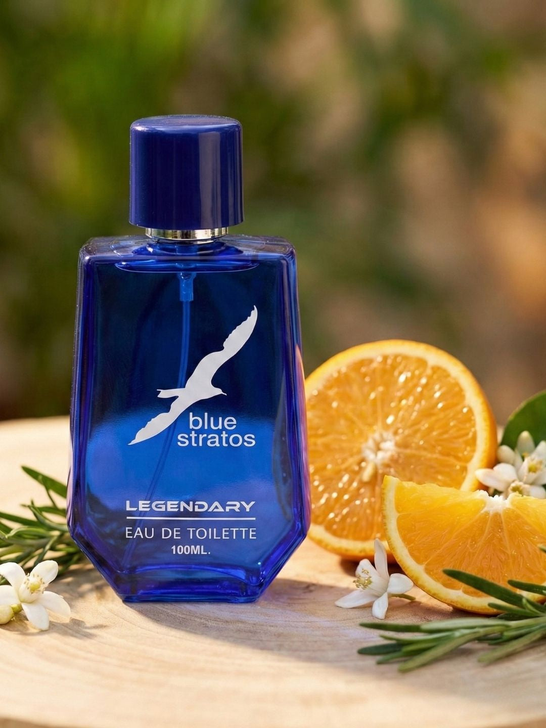 Blue Stratos Legendary Eau de Toilette with  Free Deo  (100ml)