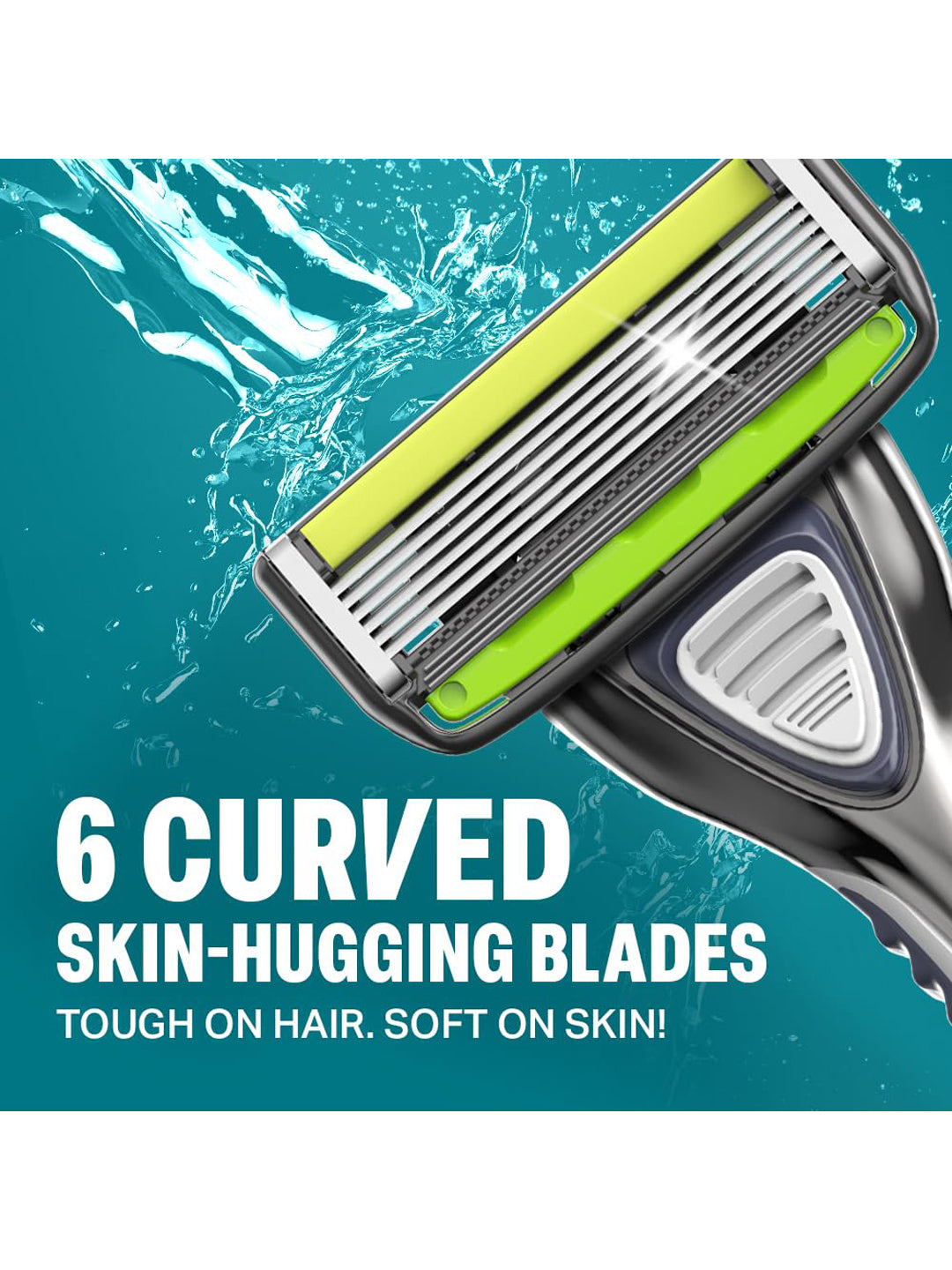 Bombay Shaving Company Sensi Flo6 6 Blade Cartridge Razor