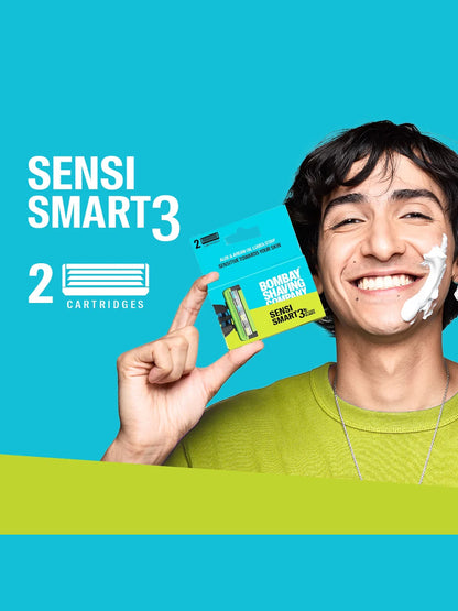 Bombay Shaving Company Sensi Smart 3 3 Blade Cartridge Razor