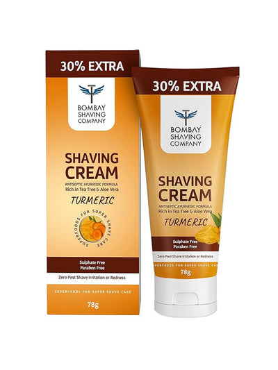 Bombay Shaving Company Turmeric Shaving Cream (78g)