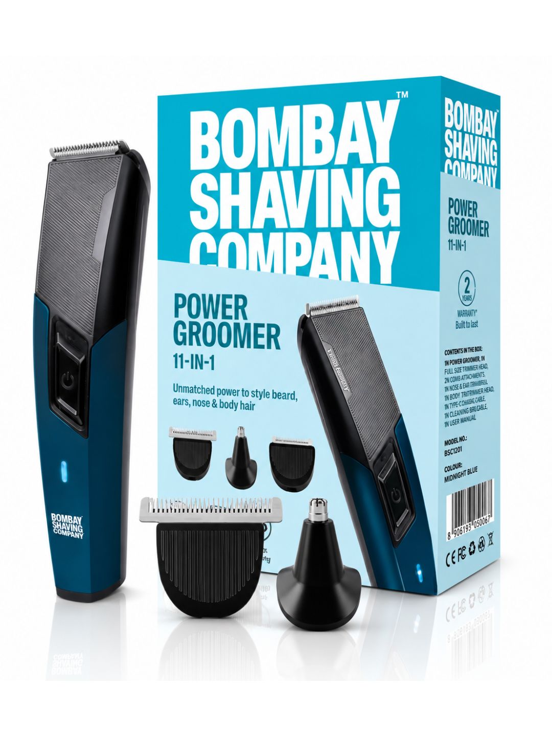Bombay Shaving Company 11-in-1 Full Body Trimmer
