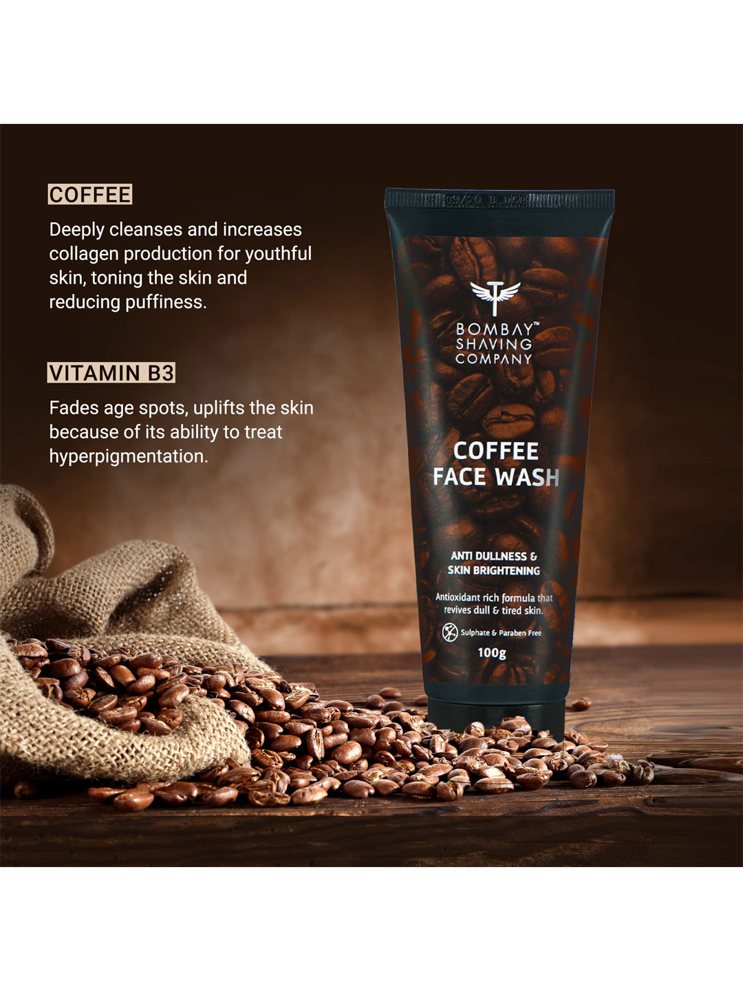Bombay Shaving Company Coffee Face Wash
