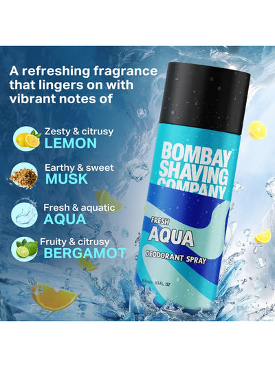Bombay Shaving Company Aqua Deodorant Spray (150ml)