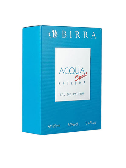 Birra Men Acqua Sport Extreme Long Lasting Eau De Parfum (120ml)