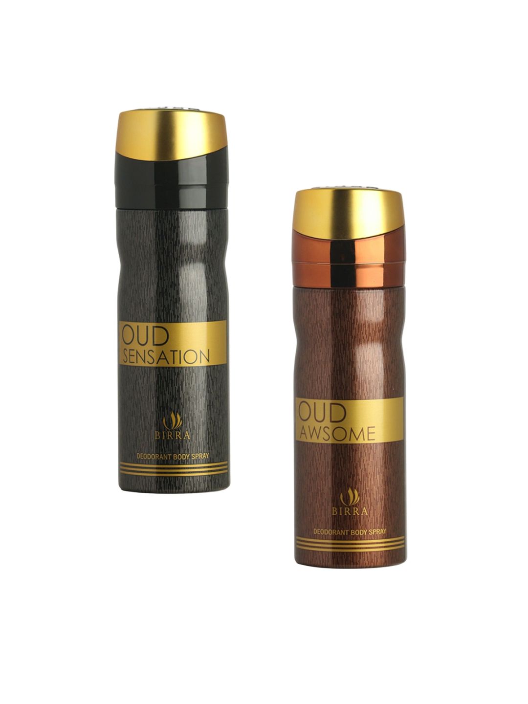 Birra Oud Awsome & Oud Sensation Deodorant Body Spray Combo (2 X 200ml)