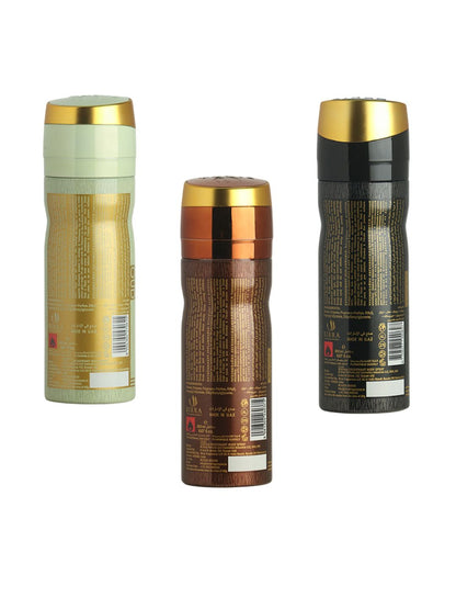 Birra Essentially Oud, Oud Awsome & Oud Sensation Deodorant Body Spray Combo (2 X 200ml)