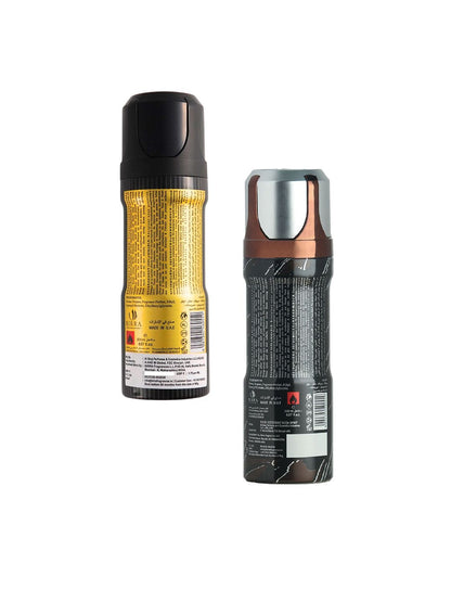 Birra Influence & Wild Side Deodorant Body Spray Combo (2 X 200ml)