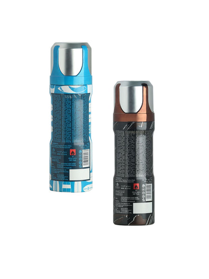 Birra Acqua Sport Extreme & Wild Side Deodorant Body Spray Combo (2 X 200ml)