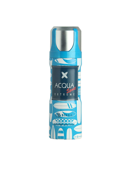 Birra Acqua Sport Extreme & Wild Side Deodorant Body Spray Combo (2 X 200ml)