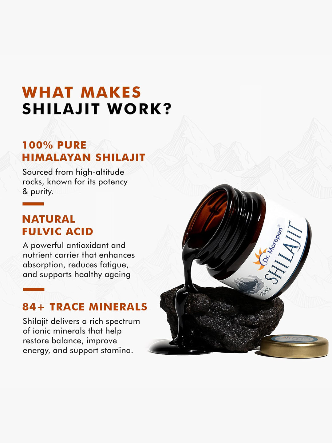 Dr. Morepen Shilajit Resin (15 gm)