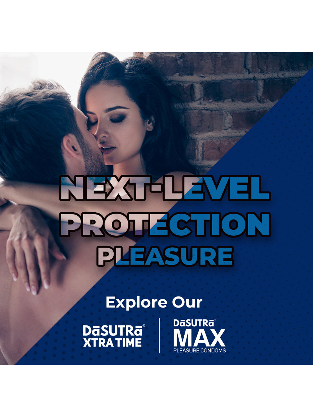 DaSutra Max Pleasure 5-in-1 Multi-Texture Strawberry Flavoured Condoms