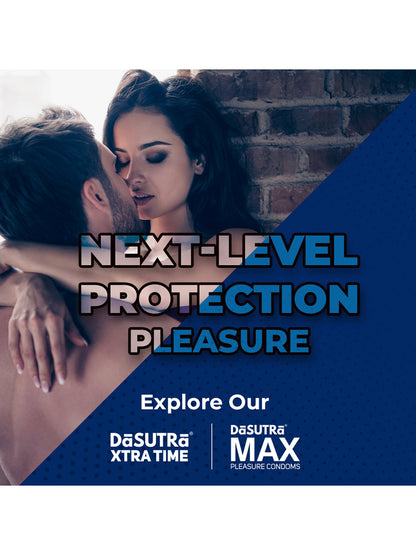 DaSutra Max Pleasure 5-in-1 Multi-Texture Strawberry Flavoured Condoms