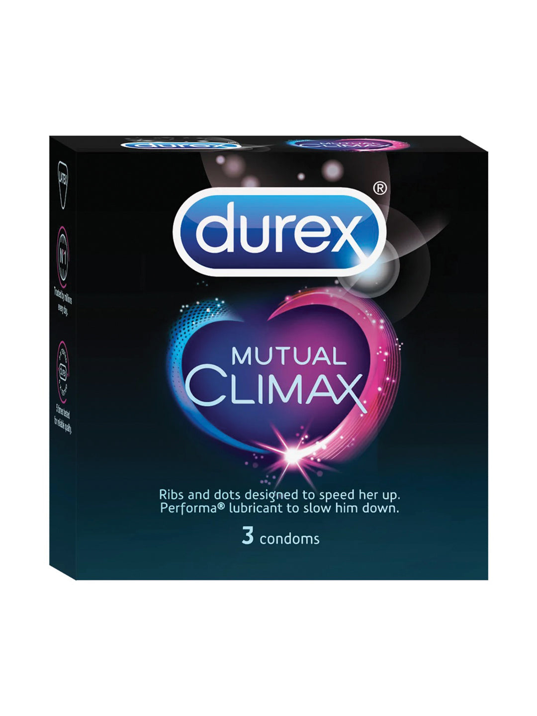 Durex Mutual Climax Condoms (Pack of 3pcs)