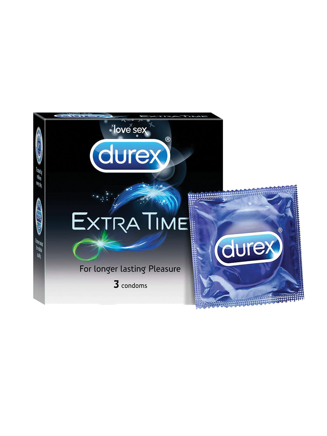 Durex Extra Time Condoms (Pack of 3pcs)