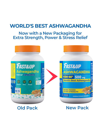 Fast&Up Ashwagandha (60 Capsules)