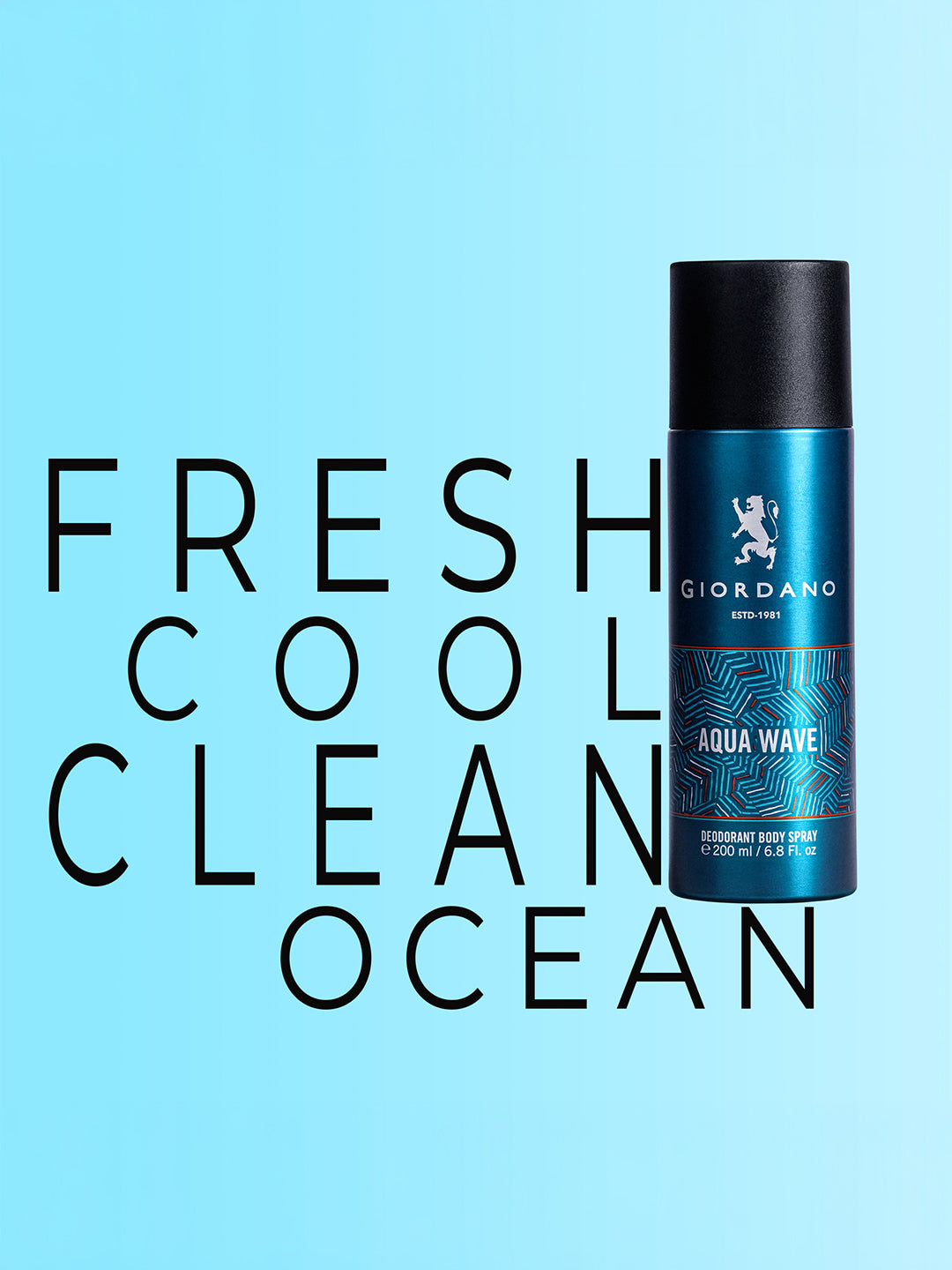 Giordano Aqua wave Deodorant Spray 200ml