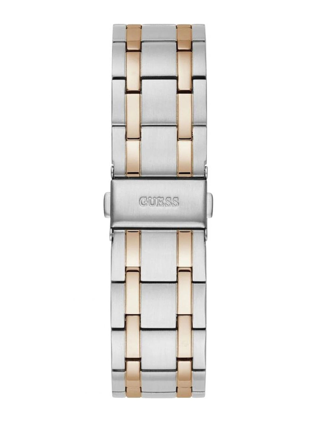 Guess Embellished Dial & Stainless Steel Straps Analogue Watch - GW0330G3