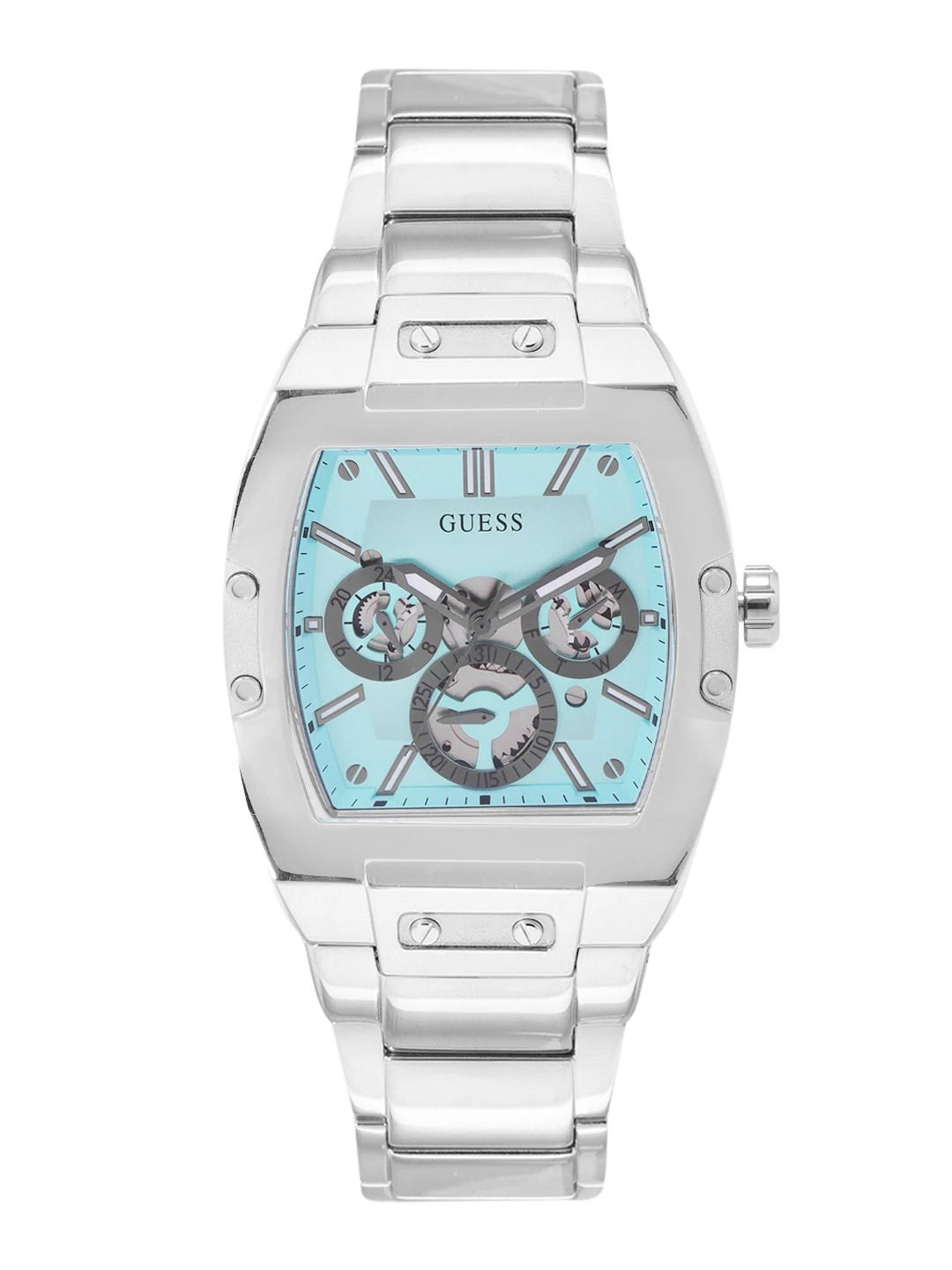 Guess Phoenix Stainless Steel Bracelet Style Straps Analogue Watch - GW0456G4