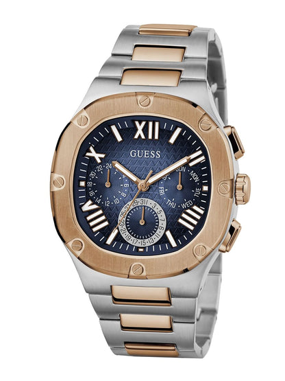 Guess Square 42mm Blue Dial Analog Watch - GW0572G4