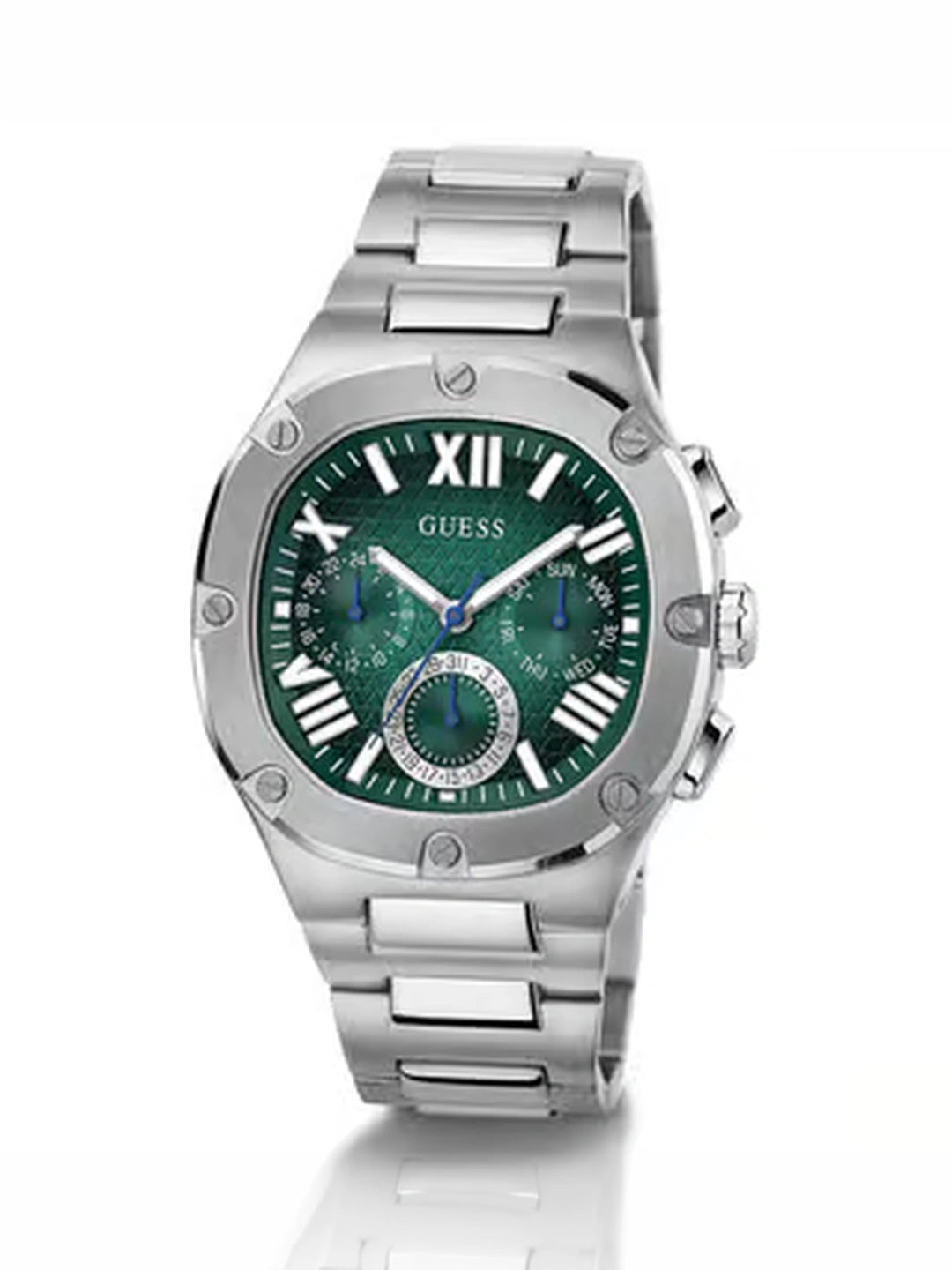 Guess Round Analog Watch - GW0572G6