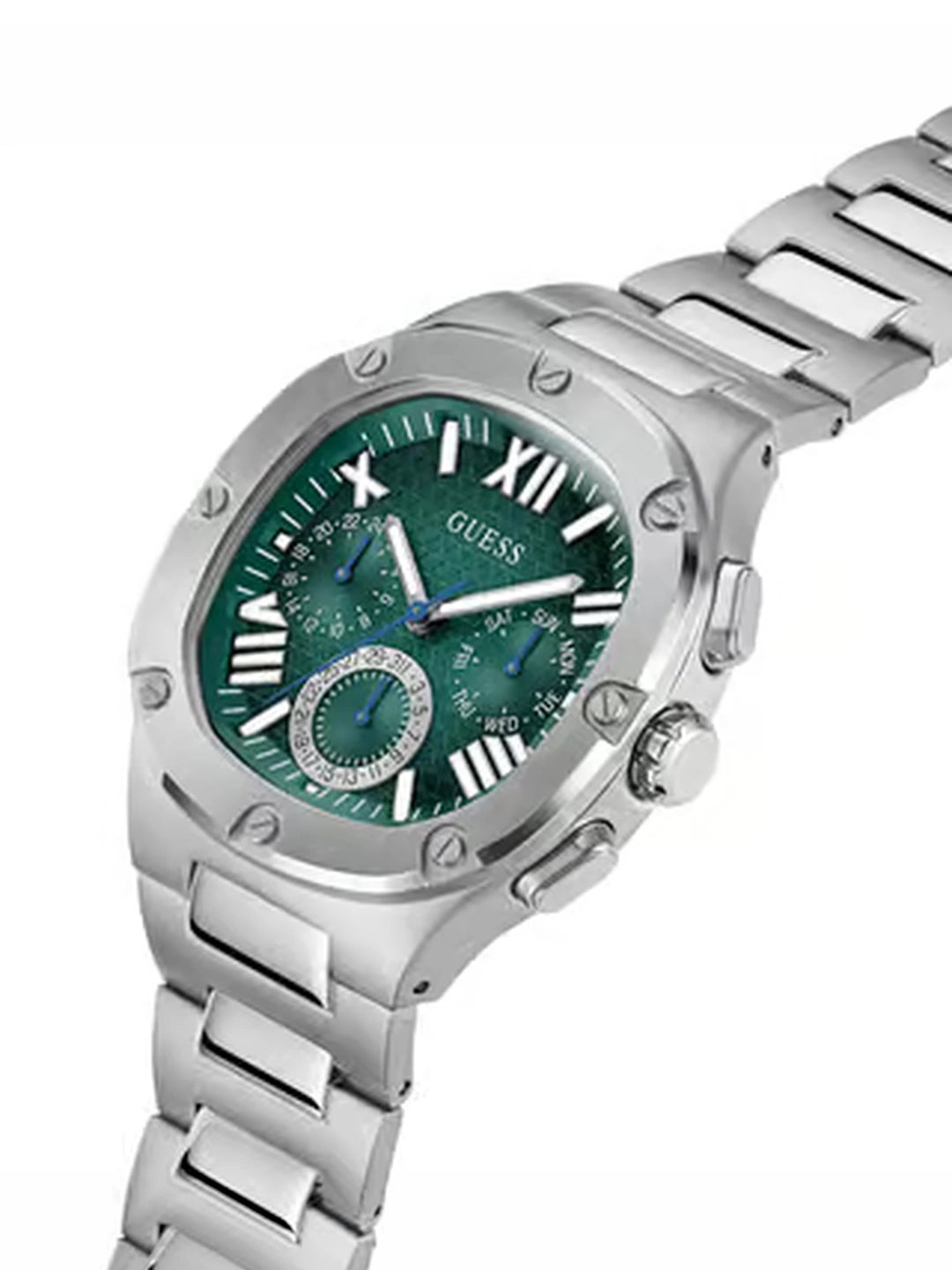 Guess Round Analog Watch - GW0572G6