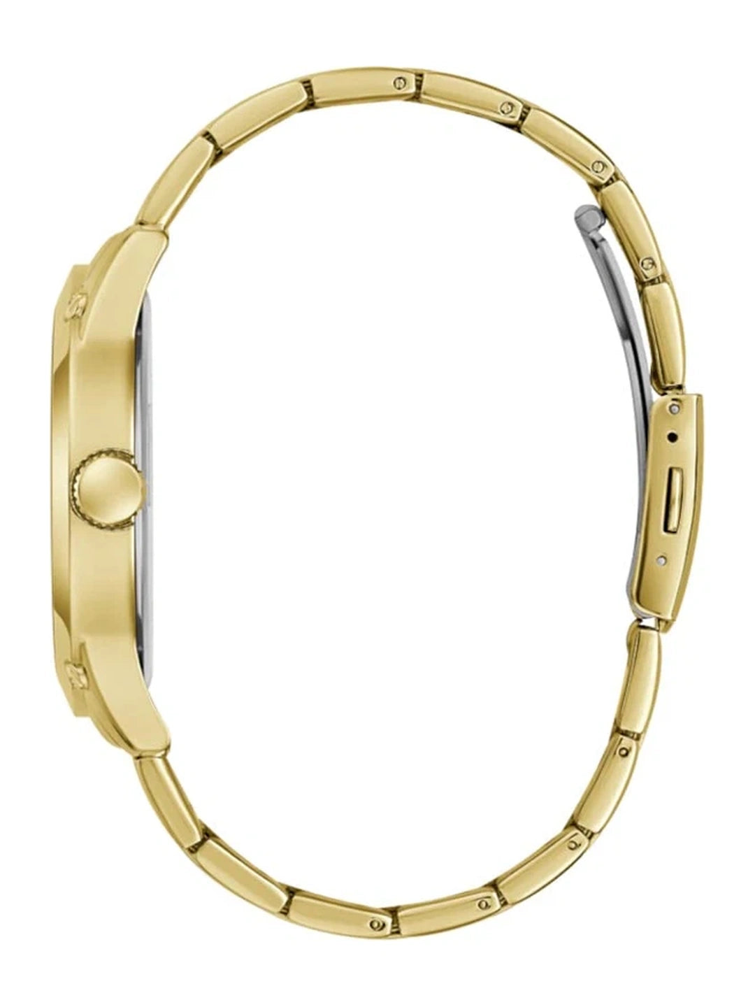 Guess Round Green Dial Analog Watch - GW0574G2