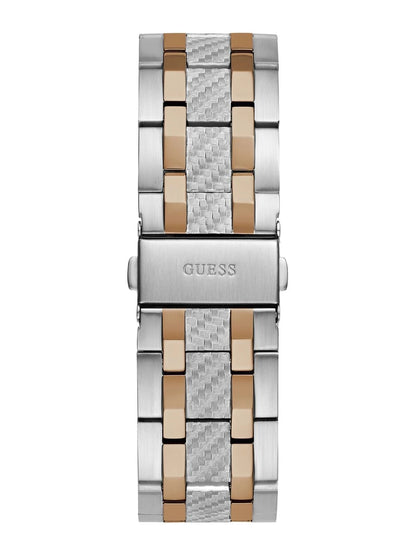 Guess Round 44mm Blue Dial Analog Watch - GW0714G3