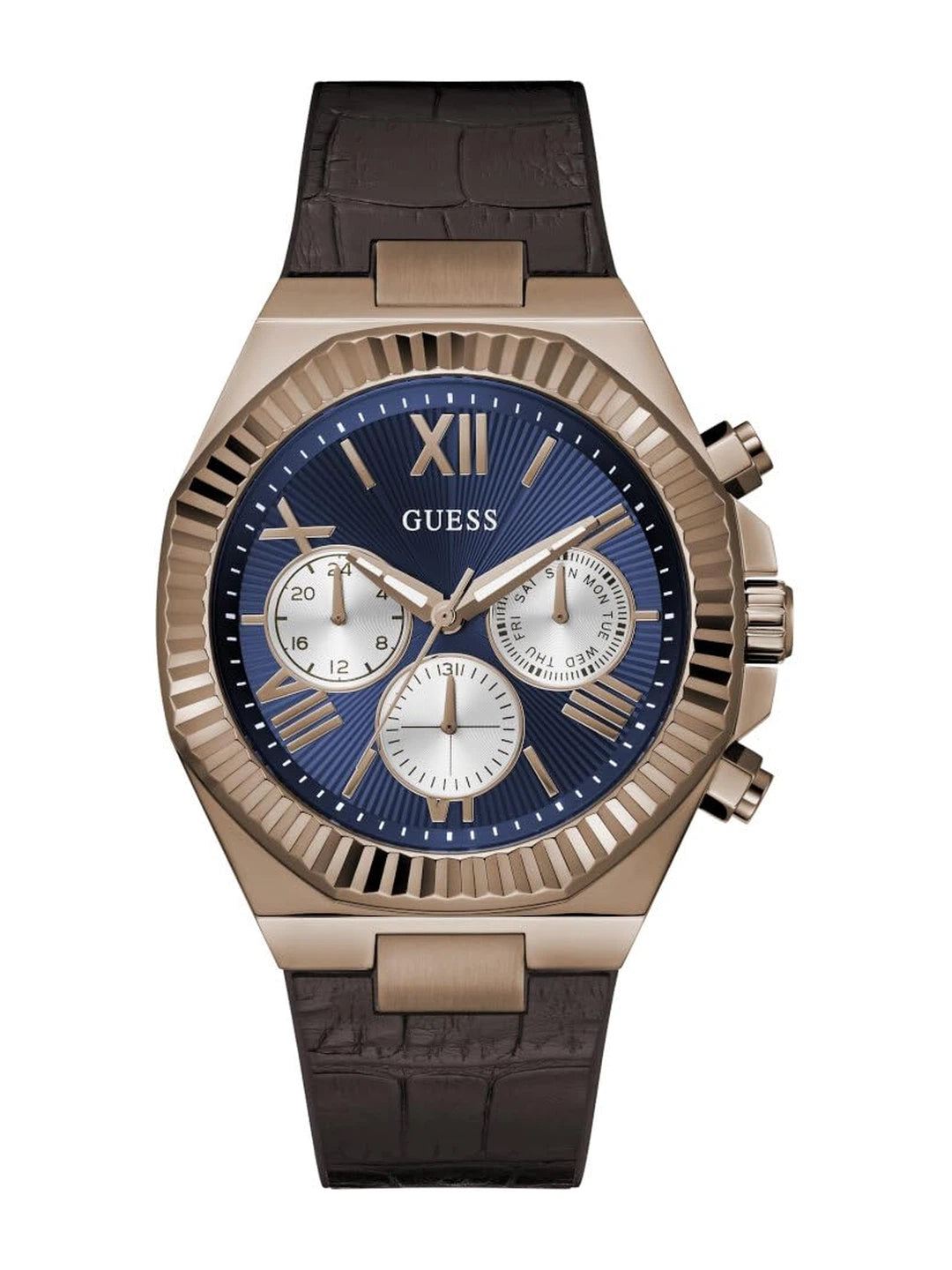 Guess Round Analog Watch - GW0791G4