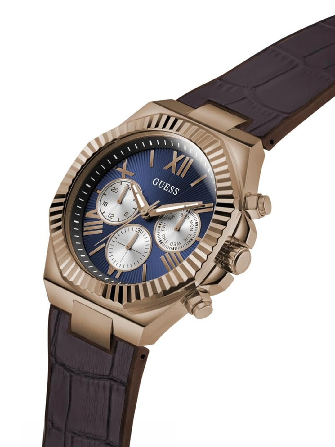 Guess Round Analog Watch - GW0791G4