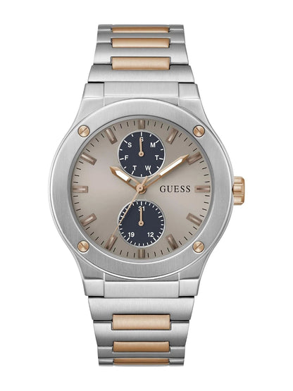 Guess Round Analog Watch - GW0795G2