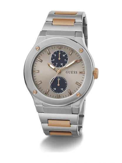 Guess Round Analog Watch - GW0795G2
