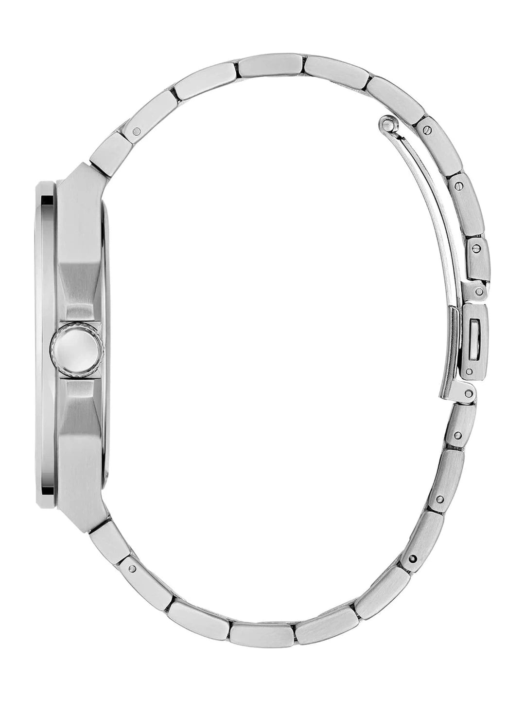 Guess Round Black Dial Analog Watch - GW0833G3