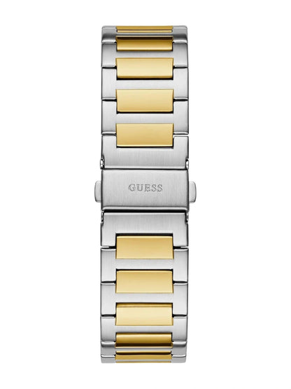 Guess Round Black Dial Analog Watch - GW0833G3