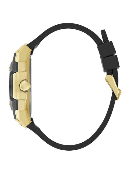 Guess Rectangular Analog Watch - GW0956G2