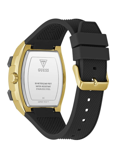 Guess Rectangular Analog Watch - GW0956G2