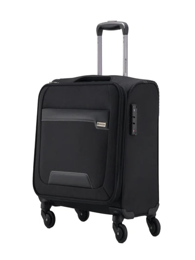 Harrison Bags Columbus Compact 41L Cabin Size Luggage Bag Midnight Black