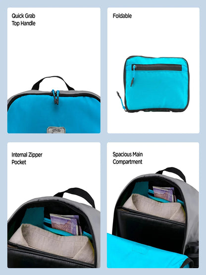 AQUA BLUE BLACK