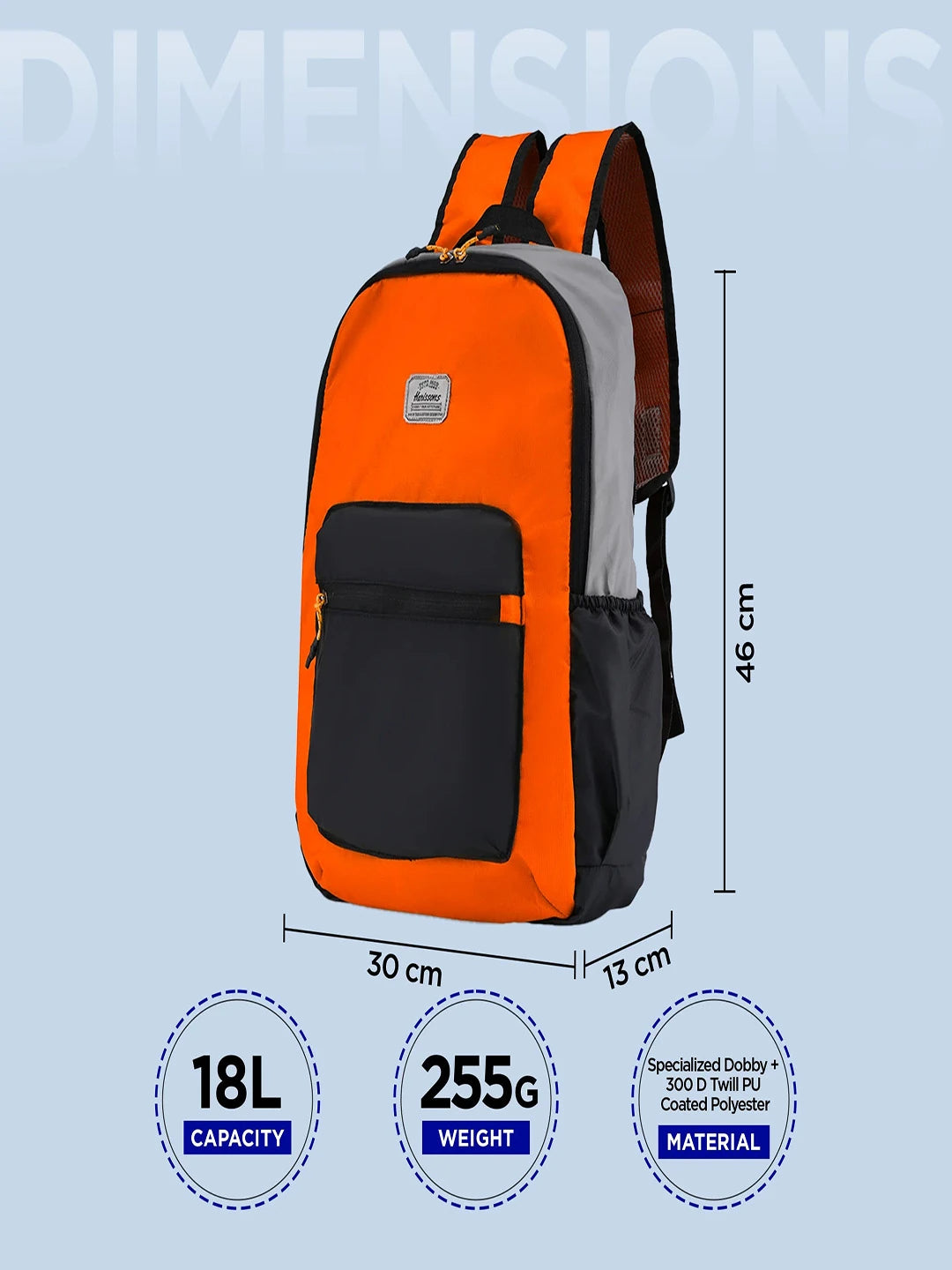 CORAL ORANGE BLACK