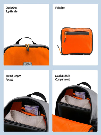 CORAL ORANGE BLACK
