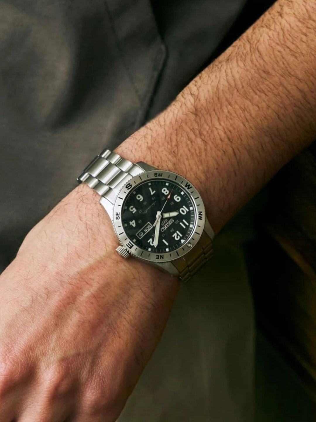 Seiko Round Analog Watch - HDB006K1