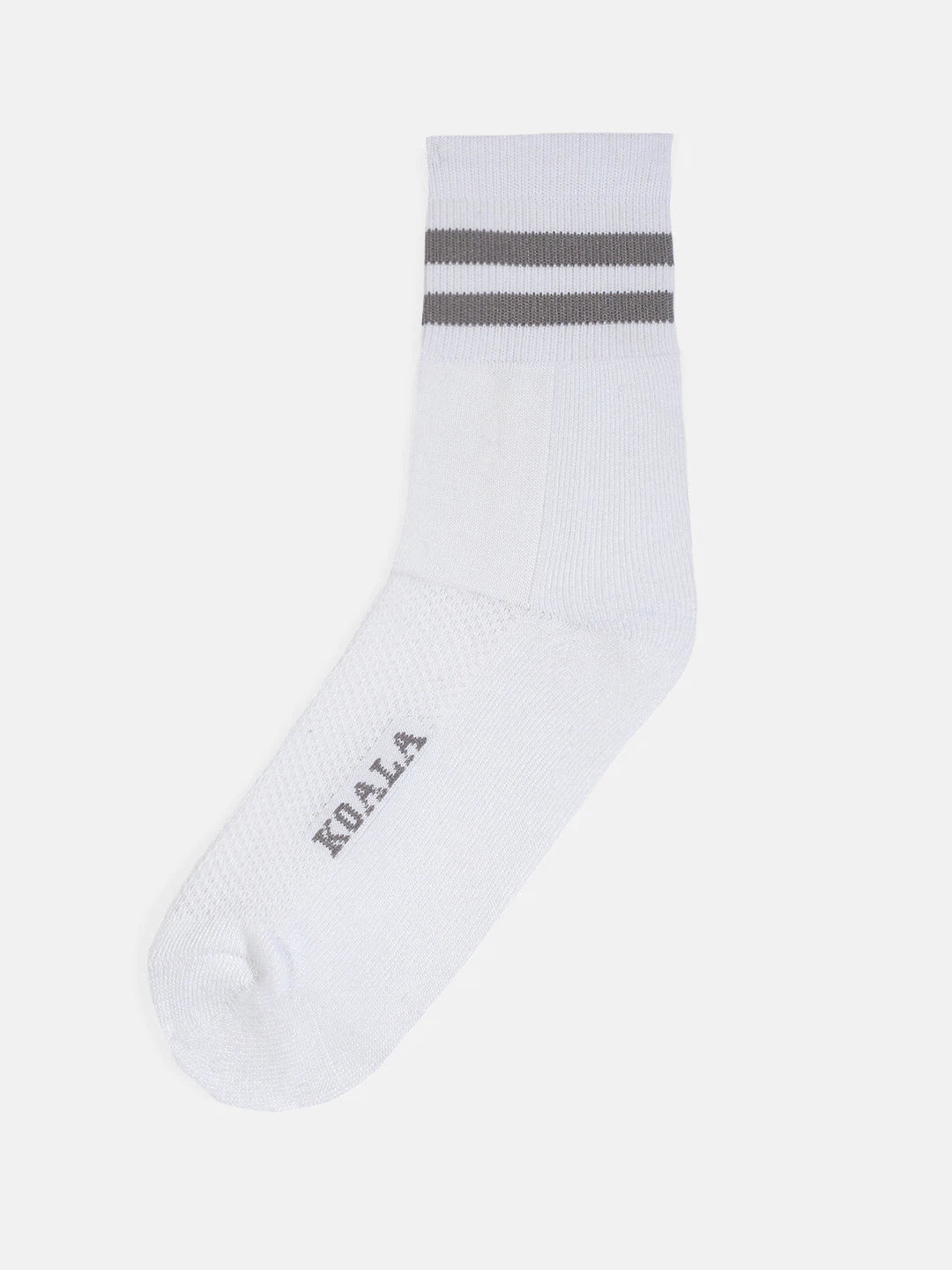 House of Koala Ankle Length Cotton Socks (Blue & Black, Grey) | Pair of 3