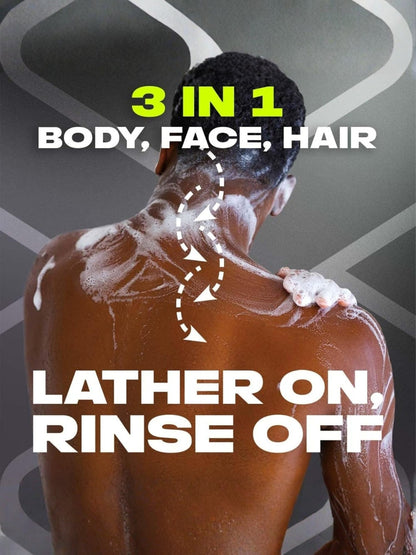 AXE  3 In 1 Body, Face & Hair Wash For Men  250ml