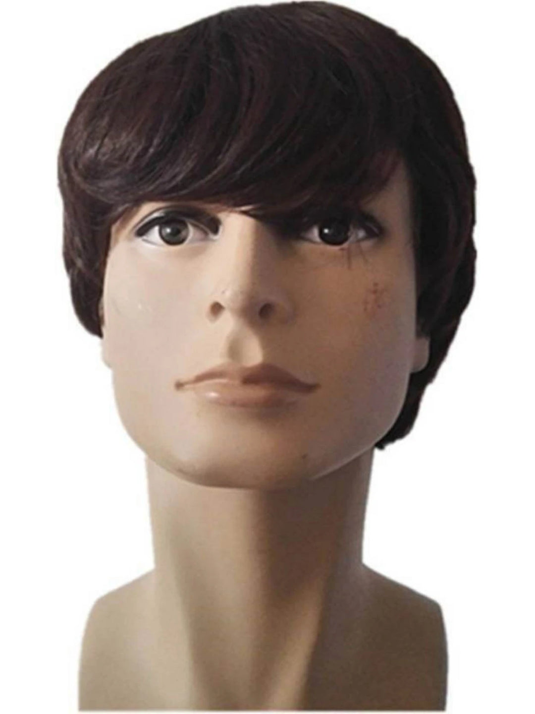 CRIBE Brown 6 Inch Medium Synthetic Hair Wig for Men