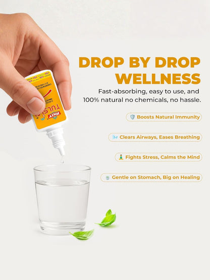Jolly Tulsi 51 Drops 30 ml - (Pack of 2)
