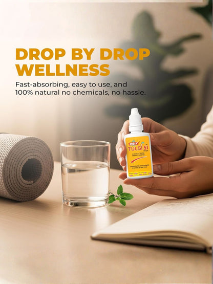 Jolly Tulsi 51 Drops 30 ml - (Pack of 2)